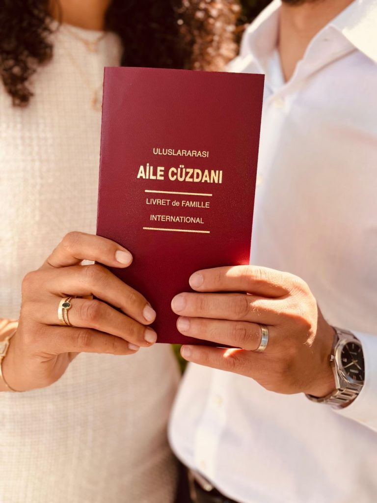 Acte de naissance avec filiation document officiel